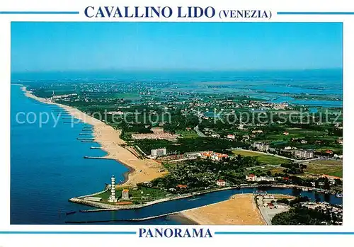 AK / Ansichtskarte Cavallino_Lido_Venezia_IT Fliegeraufnahme 