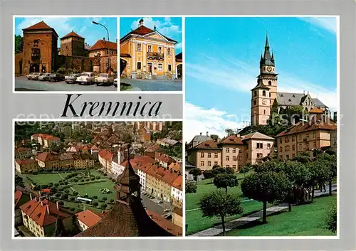 AK / Ansichtskarte Kremnica Historische mittelalterliche Barockstadt Kirche Kremnica