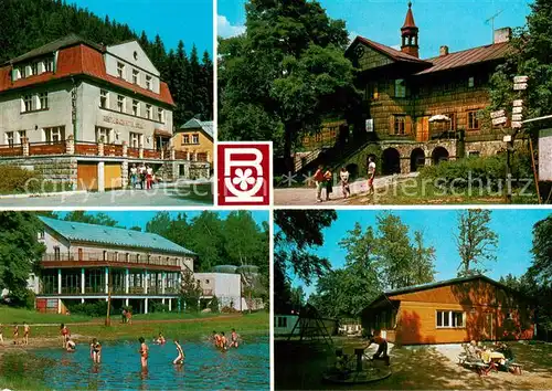 AK / Ansichtskarte Nachod_CZ Restaurace Oblastni Podnik Chata Hotel 