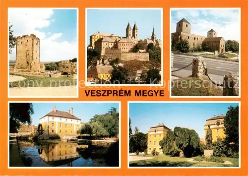 AK / Ansichtskarte Veszprem_Megye_HU Nagyvazsony Veszprem Varpalota Tapolca Papa 