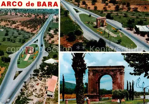 AK / Ansichtskarte Tarragona_ES Varios aspectos del Arco de Bara 