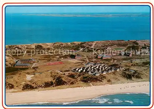 AK / Ansichtskarte Hoernum_Sylt Fliegeraufnahme Hoernum Sylt