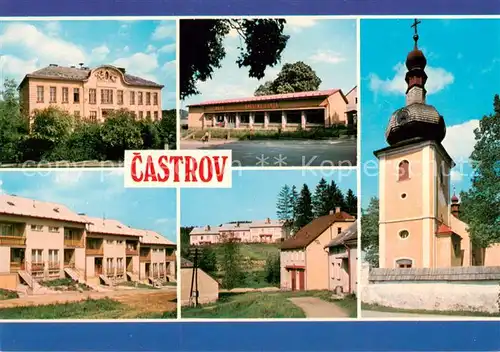AK / Ansichtskarte Castrov_Pelhrimov_Pilgram_CZ Ortsmotive Kirche 