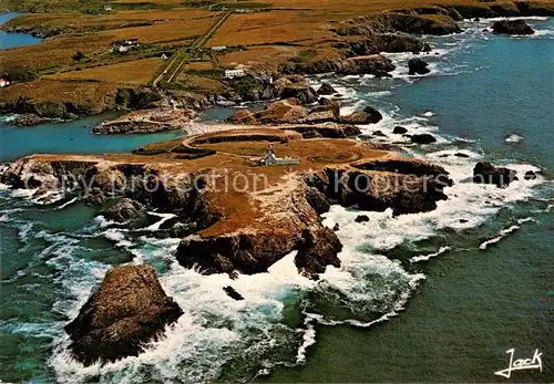 AK / Ansichtskarte Belle Ile en Mer_56_Morbihan La pointe des Poulains vue aerienne 