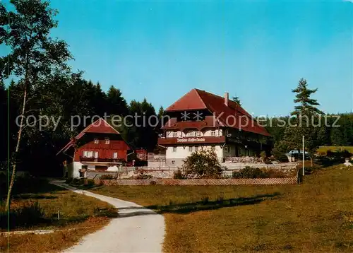 AK / Ansichtskarte Fohrenbuehl Cafe Pension Guenther Lauble im Schwarzwald Fohrenbuehl