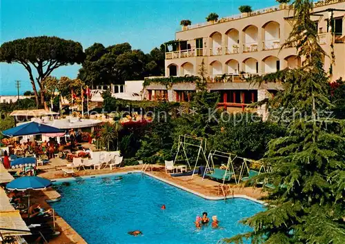 AK / Ansichtskarte Anacapri_Ana_Capri_IT Europa Palace Hotel Swimming Pool 