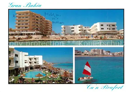 AK / Ansichtskarte Can_Picafort_Mallorca_ES Hotel y Apartamentos Gran Bahia Playa 