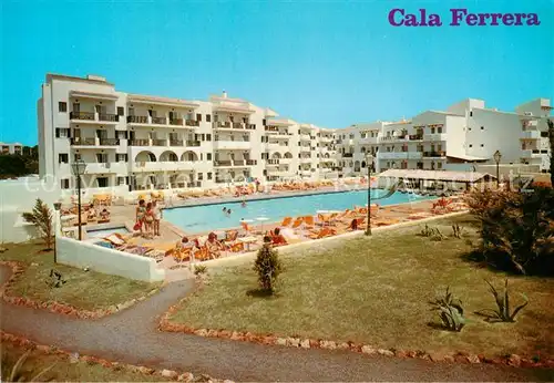AK / Ansichtskarte Cala_Ferrera_Mallorca_ES Hotel Ponent Playa Piscina 