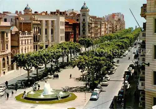 AK / Ansichtskarte Tarragona_ES Avenida del Generalisimo 