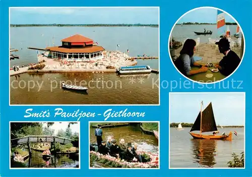 AK / Ansichtskarte Giethoorn_NL Smits Paviljoen Gaststaette 