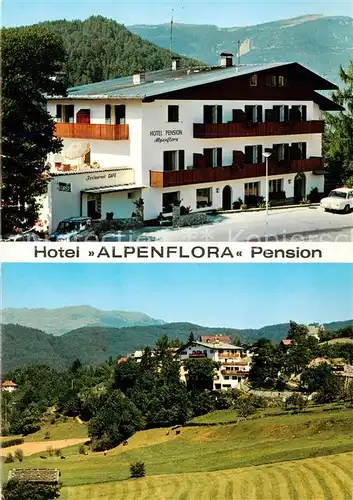 AK / Ansichtskarte Kastelruth_Suedtirol Hotel Pension Alpenflora Kastelruth_Suedtirol