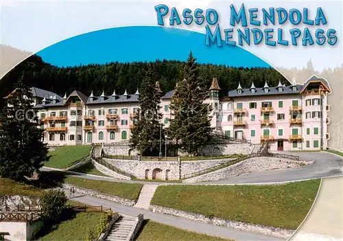 AK / Ansichtskarte Mendelpass_1363m_Passo_della_Mendola_IT Berghotel 