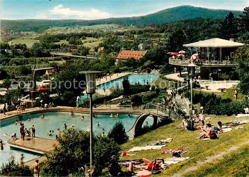 AK / Ansichtskarte Bad_Kissingen Schwimmbad Bad_Kissingen