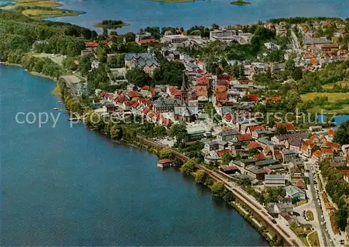 AK / Ansichtskarte Ploen_See Fliegeraufnahme Ploen_See