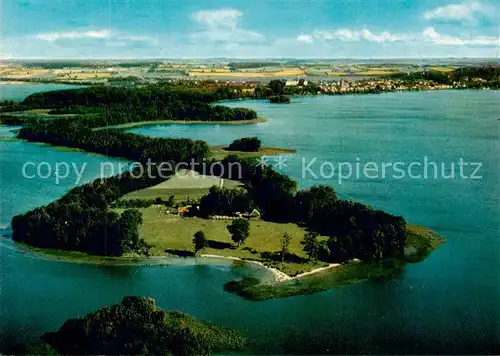 AK / Ansichtskarte Ploen_See Fliegeraufnahme Ploen_See