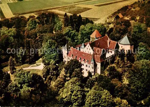 AK / Ansichtskarte Jagsthausen_Jagst Goetzenburg Fliegeraufnahme Jagsthausen_Jagst