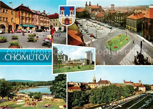 AK / Ansichtskarte Chomutov_Komotau_CZ Krusnymi horami  Kamencove jezero na vychodnim okraji mesta se stalo vyznamnou rekreacni oblasti 