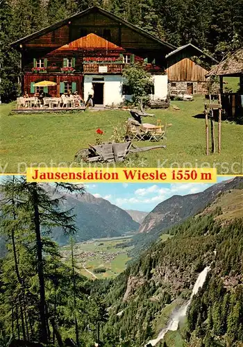 AK / Ansichtskarte Niederthai_oetztal_Tirol_AT Jausenstation Wiesle Panorama 