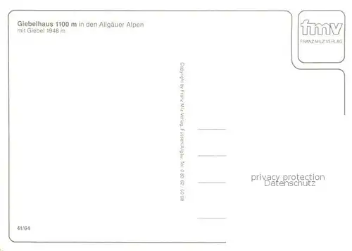 AK / Ansichtskarte Giebelhaus_1100m_Hinterstein_Bad_Hindelang mit Giebel 