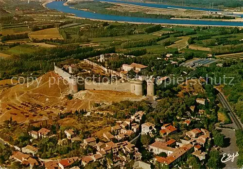 AK / Ansichtskarte Villeneuve les Avignon_30 Le Fort Saint Andre eleve sur le Mont Andaon Couvent de Saint Andre  Vue aerienne 