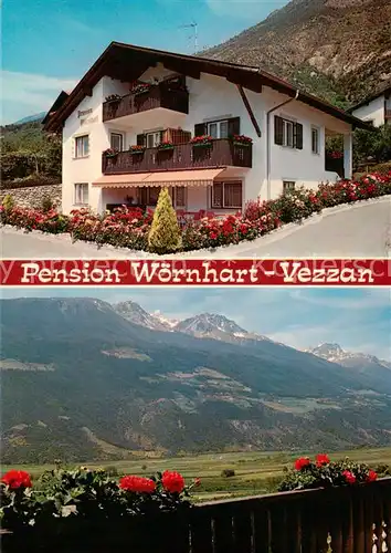 AK / Ansichtskarte Vezzan Pension Woernhart Panorama Vezzan