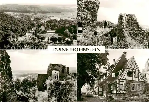 AK / Ansichtskarte Neustadt_Harz Ruine Hohnstein Blick von der Burgruine Neustadt_Harz