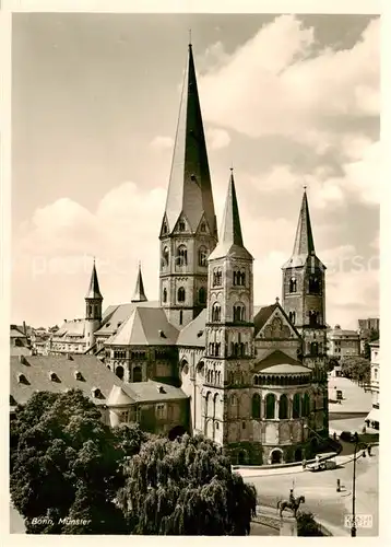 AK / Ansichtskarte Bonn_Rhein Muenster Bonn_Rhein