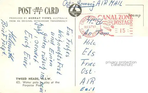 AK / Ansichtskarte Delphine Twed heads A.S.W. Murray Views 