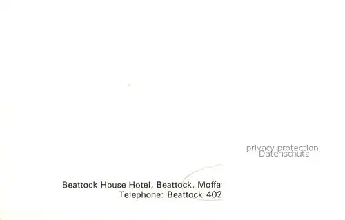 AK / Ansichtskarte Beattock Beattock House Hotel Restaurant Beattock