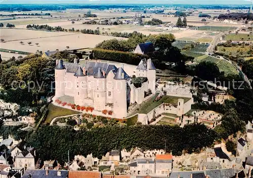 AK / Ansichtskarte Luynes__37_Indre et Loire Chateau vue aerienne 
