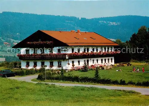 AK / Ansichtskarte Haibach_Bayrischer_Wald Cafe Pension Edenhof Haibach_Bayrischer_Wald