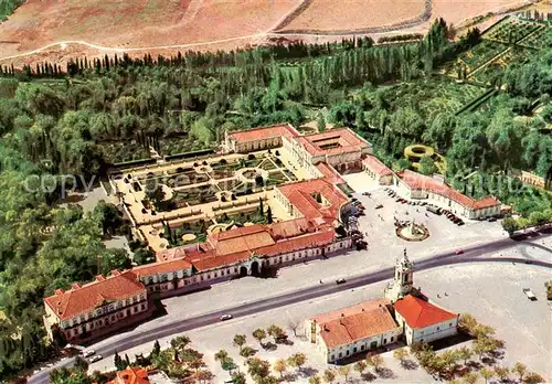 AK / Ansichtskarte Queluz_PT Palacio Nacional vista aerea Nationalpalast 