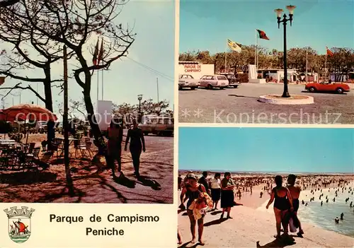AK / Ansichtskarte Peniche_PT Parque de Campismo Strand 