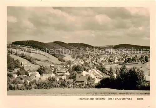 AK / Ansichtskarte Geising_Erzgebirge Panorama Bergstadt Geising Erzgebirge