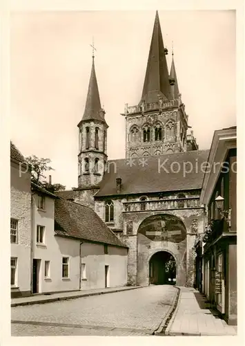 AK / Ansichtskarte Xanten St. Viktorsdom Tor zum Stiftsbezirk Xanten
