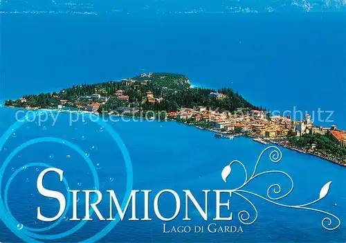 AK / Ansichtskarte Sirmione_Lago_di_Garda Halbinsel Gardasee Sirmione_Lago_di_Garda