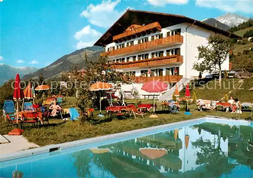 AK / Ansichtskarte Schenna_Meran_Trentino_IT Hotel Verdinser Hof Swimming Pool 