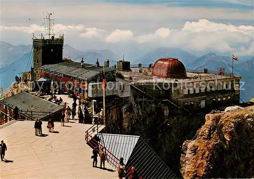 AK / Ansichtskarte Zugspitze_Garmisch Partenkirchen Deutsch oesterreichische Bergstation 