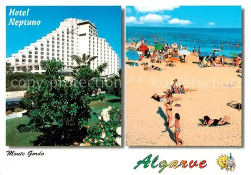 AK / Ansichtskarte Monte_Gordo_Algarve_PT Hotel Neptuno Strand 