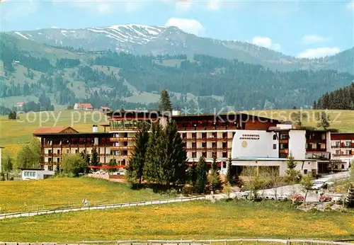 AK / Ansichtskarte Sonthofen_Oberallgaeu Alpen Moor  und Kneippbad Kurhotel Sonnenalp Sonthofen Oberallgaeu