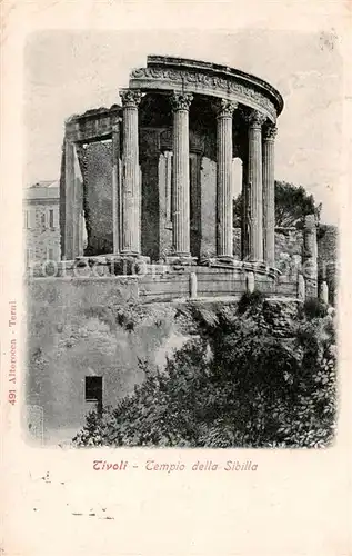 AK / Ansichtskarte Tivoli__Roma_IT Tempio della Sibilla 