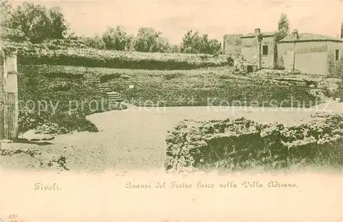 AK / Ansichtskarte Tivoli__Roma_IT Avansi del Teatro Geco nella Villa Adriana 