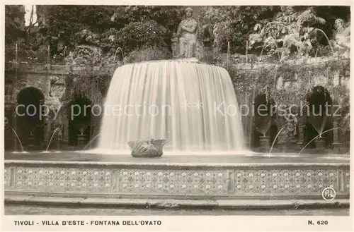 AK / Ansichtskarte Tivoli__Roma_IT Villa dEste Fontana dell Ovato 