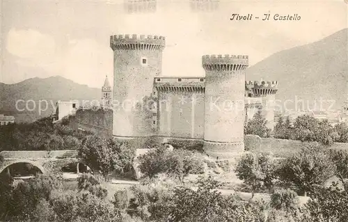 AK / Ansichtskarte Tivoli__Roma_IT Il Castello 