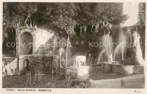 AK / Ansichtskarte Tivoli__Roma_IT Villa dEste Rometta 
