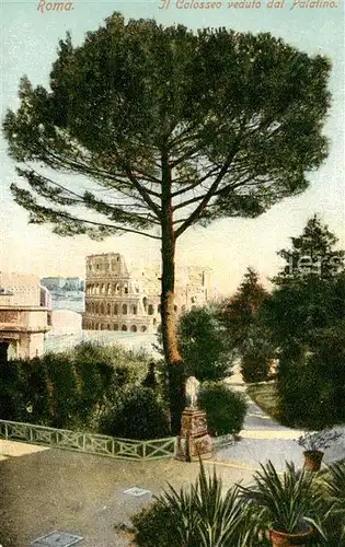 AK / Ansichtskarte Roma__Rom_IT Il Colosseo veduto dal Palatino 