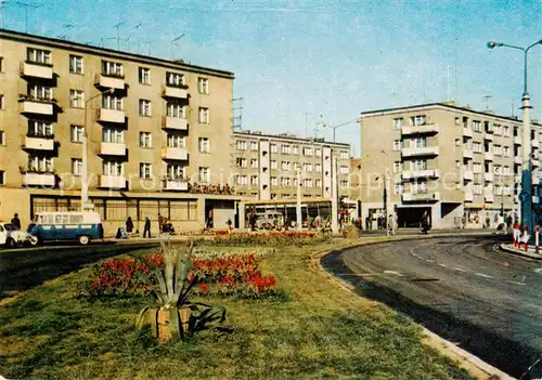 AK / Ansichtskarte Gorzow_Wielkopolski_Landsberg_Warthe_PL Fragment srodmiescia 