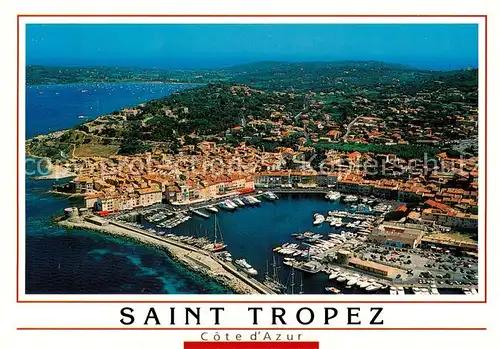 AK / Ansichtskarte Saint_Tropez_Var Panorama Hafen Cote d Azur Saint_Tropez_Var
