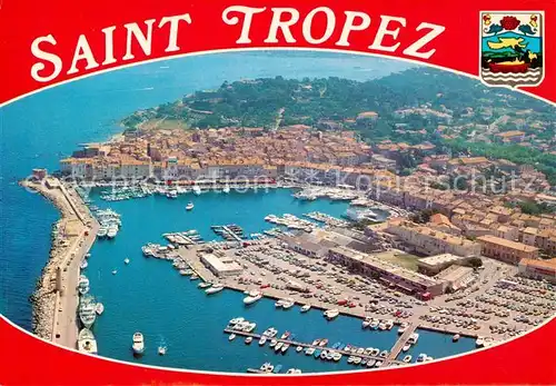 AK / Ansichtskarte Saint_Tropez_Var Panorama aerien Port Saint_Tropez_Var