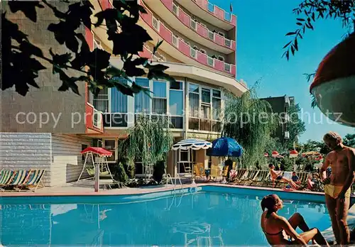 AK / Ansichtskarte Cervia_IT Hotel Schiller Swimming Pool 